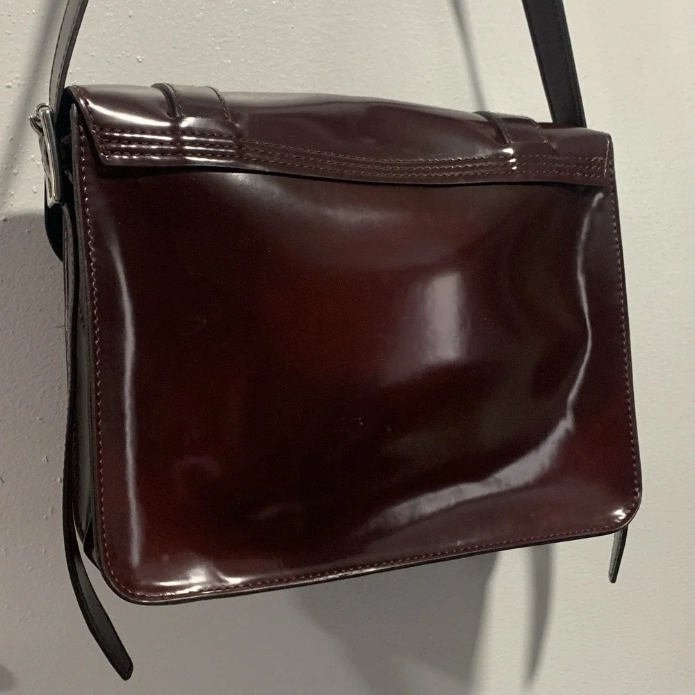 Dr. Martens 11 Inch Vegan Messenger Bag Cherry Red Oxford Crossbody